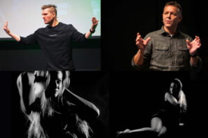 Fotografering i studio eller på event.