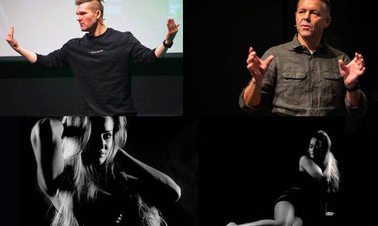 Fotografering i studio eller på event.